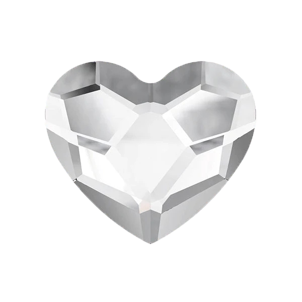Hammaskorun kiinnitys ja hammaskoru Swarovski Heart Crystal 